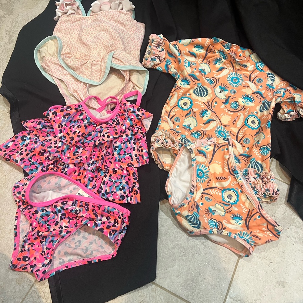 Colorful Kids' Swimsuit Set 4t, 5t